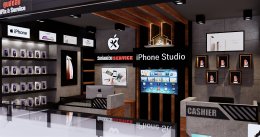 Shop design, install iPhone store, Shop Landmark Building, Udon Thani